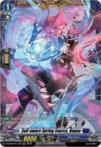 Self-aware Spring Source, Uaqua (FR) - D-BT09: Dragontree Invasion - Cardfight Vanguard card