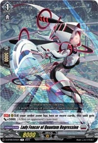 Lady Fencer of Quantum Regression - D-BT09: Dragontree Invasion - Cardfight Vanguard card