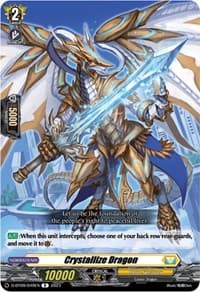 Crystallize Dragon - D-BT09: Dragontree Invasion - Cardfight Vanguard card