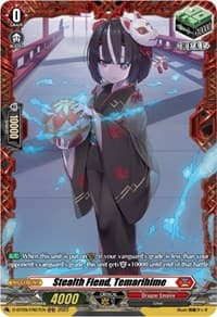 Stealth Fiend, Temarihime (FR) - D-BT09: Dragontree Invasion - Cardfight Vanguard card