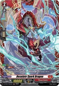 Desolate Spark Dragon (FR) - D-BT09: Dragontree Invasion - Cardfight Vanguard card