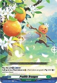 Prolific Oranges - D-BT09: Dragontree Invasion - Cardfight Vanguard card