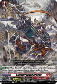 Stalwart Lance Dragon - D-BT09: Dragontree Invasion - Cardfight Vanguard card