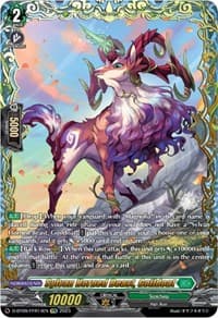Sylvan Horned Beast, Goildoat (FFR) - D-BT09: Dragontree Invasion - Cardfight Vanguard card