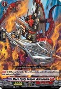 Mace Equip Dragon, Mazenalba - D-BT09: Dragontree Invasion - Cardfight Vanguard card