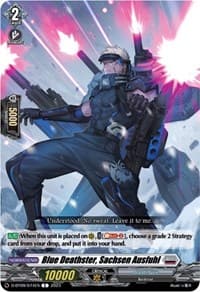 Blue Deathster, Sachsen Ausfuhl - D-BT09: Dragontree Invasion - Cardfight Vanguard card