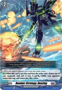Bomber Strategy: Dusting - D-BT09: Dragontree Invasion - Cardfight Vanguard card