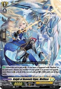 Knight of Heavenly Signs, Wefliese - D-BT09: Dragontree Invasion - Cardfight Vanguard card