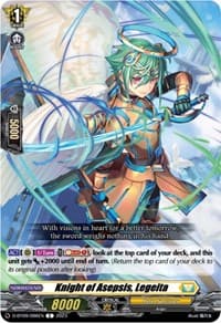 Knight of Asepsis, Legeita - D-BT09: Dragontree Invasion - Cardfight Vanguard card
