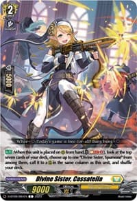Divine Sister, Cassatella - D-BT09: Dragontree Invasion - Cardfight Vanguard card