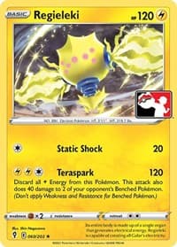 Regieleki - Prize Pack Series Cards - Pokemon card