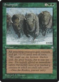 Stampede - Ice Age - Magic: The Gathering card