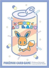Pokemon TCG: Pokemon Center Japan Exclusive Card Sleeves - Eevee Mix Au Lait (64-Pack) - Pokemon International Card Sleeves - Card Sleeves card