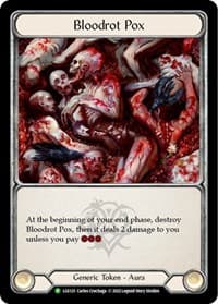 Bloodrot Pox // Frailty - LGS125 - Flesh and Blood: Promo Cards - Flesh and Blood TCG card