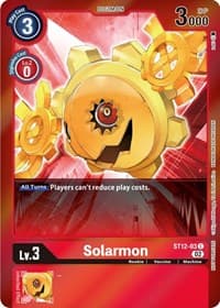 Solarmon (Event Pack 4) - Starter Deck 12: Jesmon - Digimon Card Game card
