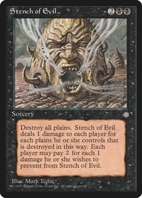 Stench of Evil - Ice Age - Magic: The Gathering card