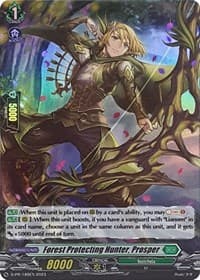 Forest Protecting Hunter, Prosper (Foil) - D Promo Cards - Cardfight Vanguard card