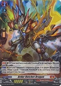 Ardor Hatchet Dragon (Foil) (201) - D Promo Cards - Cardfight Vanguard card