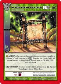 The Skidi Pawnee Star Chart - Native: First Edition - MetaZoo card