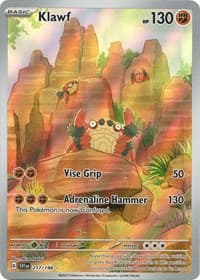 Klawf - SV01: Scarlet & Violet Base Set - Pokemon card