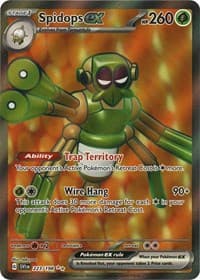 Spidops ex - SV01: Scarlet & Violet Base Set - Pokemon card