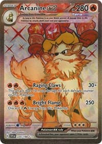 Arcanine ex - SV01: Scarlet & Violet Base Set - Pokemon card