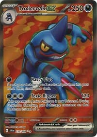 Toxicroak ex - SV01: Scarlet & Violet Base Set - Pokemon card