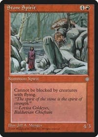 Stone Spirit - Ice Age - Magic: The Gathering card