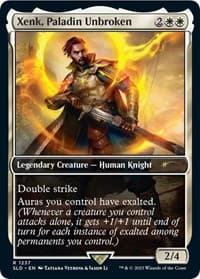 Xenk, Paladin Unbroken - Secret Lair Drop Series - Magic: The Gathering card