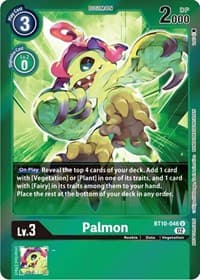 Palmon (Event Pack 4) - Xros Encounter - Digimon Card Game card