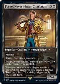 Forge, Neverwinter Charlatan - Secret Lair Drop Series - Magic: The Gathering card
