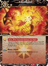 Landmine (Promotion Pack 2) - Battle Spirits Saga Promo Cards - Battle Spirits Saga card