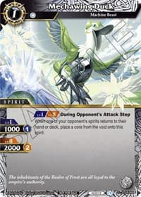 Mechawing Duck (Event Pack Vol. 1) - Launch & Event Promos - Battle Spirits Saga card