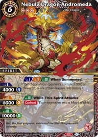 Nebula Dragon Andromeda (Event Pack Vol. 1) - Launch & Event Promos - Battle Spirits Saga card
