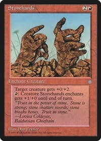 Stonehands - Ice Age - Magic: The Gathering card
