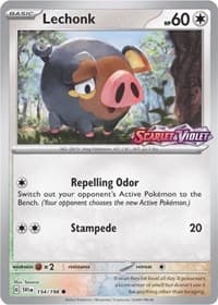 Lechonk - 154/198 (Store Promo) - Miscellaneous Cards & Products - Pokemon card