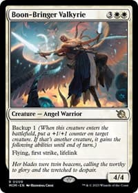 Boon-Bringer Valkyrie - March of the Machine - Magic: The Gathering card