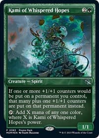 Kami of Whispered Hopes - Promo Pack: March of the Machine - Magic: The Gathering card