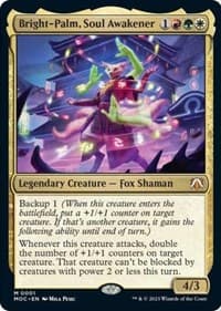 Bright-Palm, Soul Awakener - Commander: March of the Machine - Magic: The Gathering card