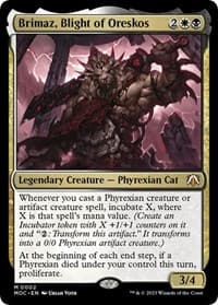 Brimaz, Blight of Oreskos - Commander: March of the Machine - Magic: The Gathering card