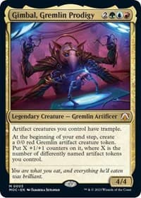 Gimbal, Gremlin Prodigy - Commander: March of the Machine - Magic: The Gathering card
