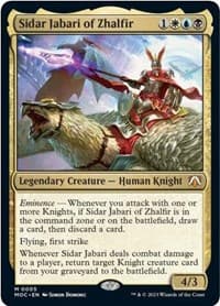 Sidar Jabari of Zhalfir - Commander: March of the Machine - Magic: The Gathering card