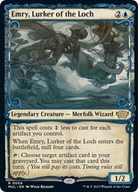Emry, Lurker of the Loch - March of the Machine: Multiverse Legends - Magic: The Gathering card