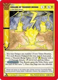 Dreams of Thunder Beings - Native: First Edition - MetaZoo card