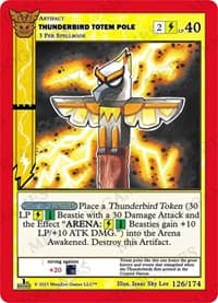Thunderbird Totem Pole - Native: First Edition - MetaZoo card