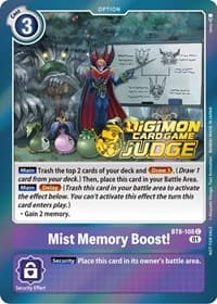 Mist Memory Boost! (Judge Pack 3) - New Awakening - Digimon Card Game card