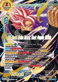 SS Rose Goku Black, Dark Purple Sickle (Gold Stamped) - Expansion Deck Box Set 22: Ultimate Deck 2023 - Dragon Ball Super: Masters card