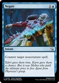 Negate - March of the Machine - Magic: The Gathering card
