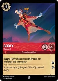 Goofy - Daredevil - The First Chapter - Disney Lorcana card