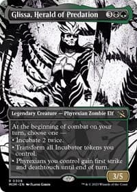 Glissa, Herald of Predation (Showcase) - March of the Machine - Magic: The Gathering card